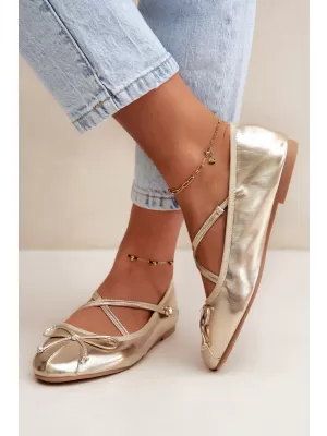 Balerini de dama BOTO 6625 AUR