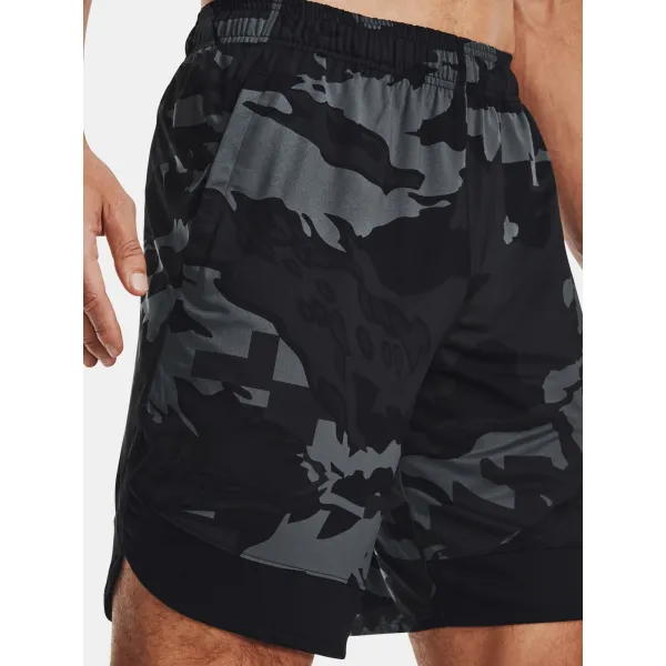  Pantaloni scurți pentru bărbați UNDER ARMOUR TRAIN STRETCH CAMO STS 1361508-012 GRI 