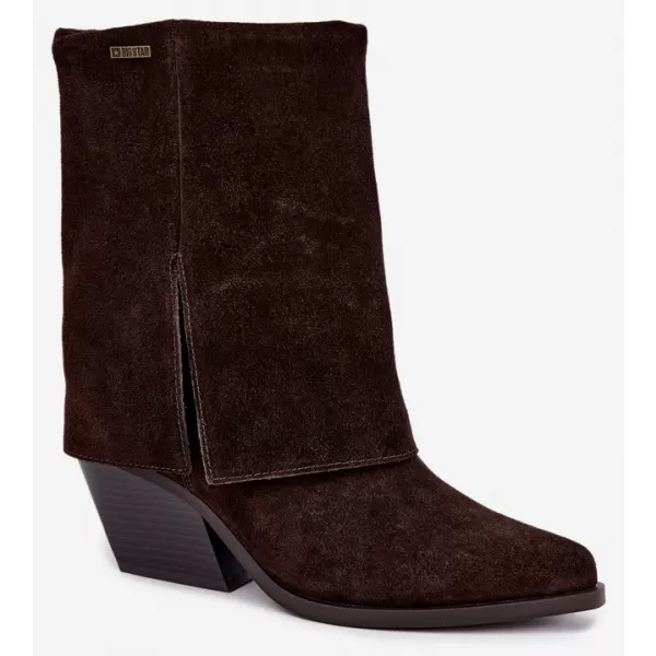  Cizme de dama BIG STAR SHOES UU274115 UMBRE MARO/BEJ 