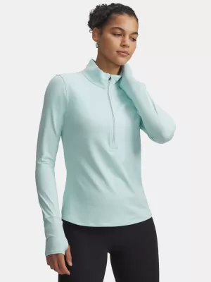 Tricou pentru femei UNDER ARMOUR UA LAUNCH PRO HALF ZIP 1379349-703 VERDE
