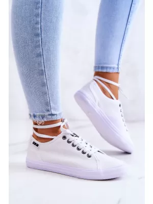 Adidași de damă BIG STAR SHOES W274835 ALB