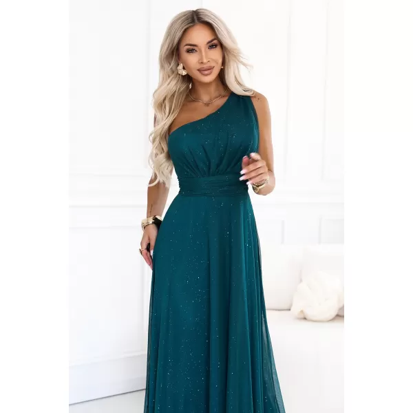  Rochie de femei NUMOCO 656-4 VERDE STICLA 