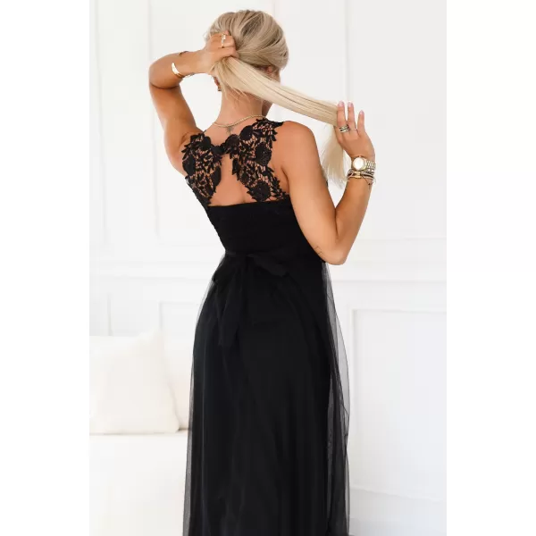  Rochie NUMOCO 672-4 NEGRU 