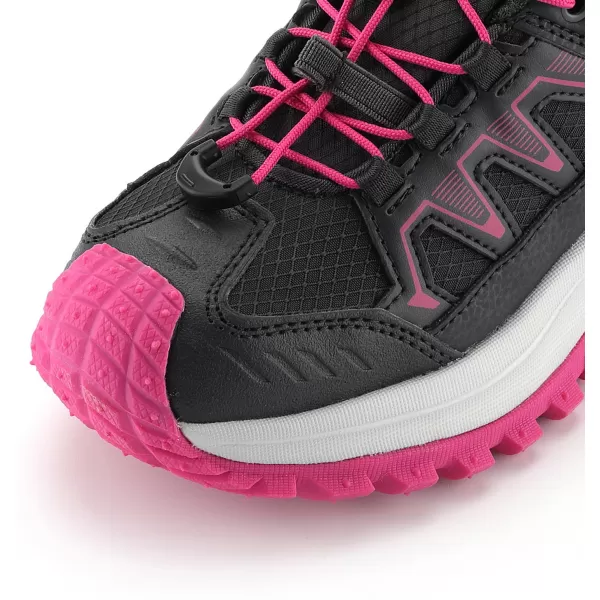  Pantofi de exterior pentru copii ALPINE PRO GERNO GRI ÎNCHIS ADEVĂRAT 