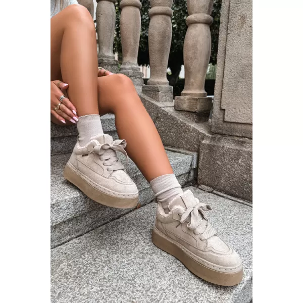 Oameni de zăpadă pentru femei BIG STAR SHOES UU274187 BEJ 