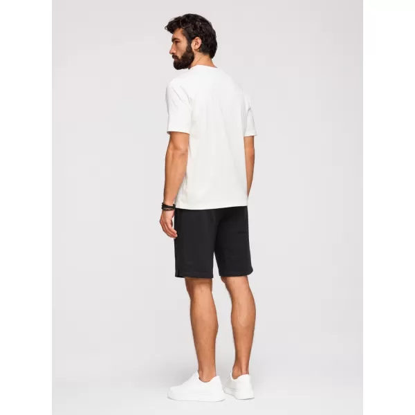  Pantaloni scurți pentru bărbați OMBRE OM-SRSK-0196 NEGRU 