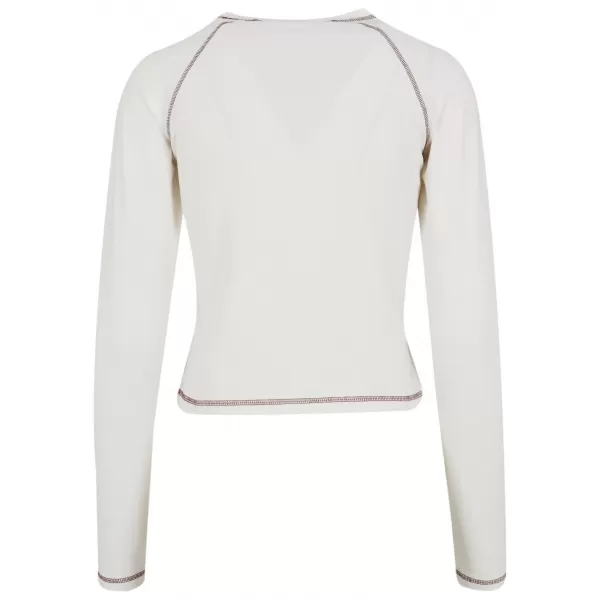  Tricou de damă URBAN CLASSICS TB7730 APROAPE ALB 