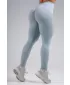 Jambiere extra push-up cu talie înaltă NEBBIA PRIMAL 850 ALBASTRU DESCHIS