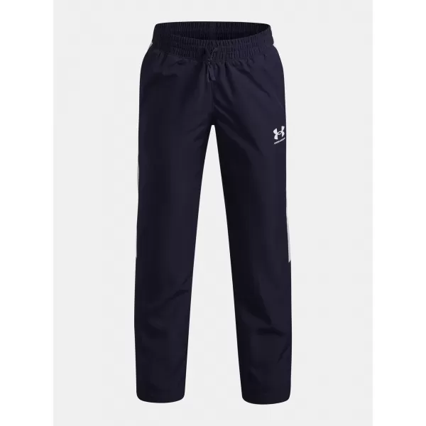  Pantaloni pentru băieți UNDER ARMOUR UA B RIVAL WVN PANT 1390155-410 ALBASTRU 