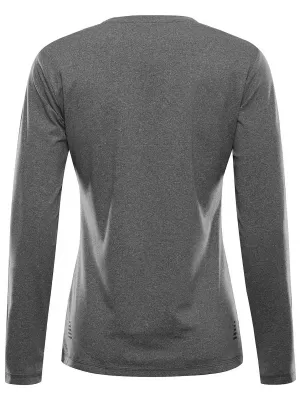 Tricou de damă cu uscare rapidă ALPINE PRO LOUSA PERLA AFUMATĂ