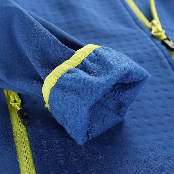  Hanorac cald pentru copii ALPINE PRO HURAMO ALBASTRU CLASIC 