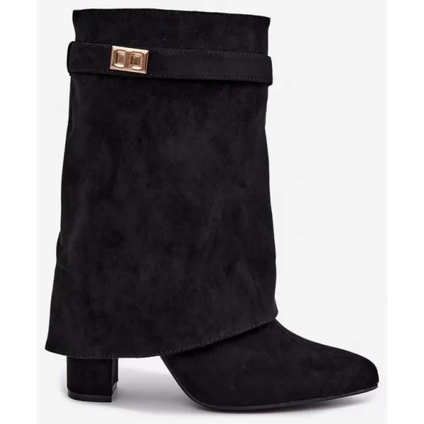  Botine de dama BOTO LA3116 NEGRU 