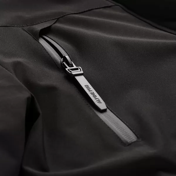  Geaca de iarna dama ALPINE PRO WERDA 3 NEGRU 
