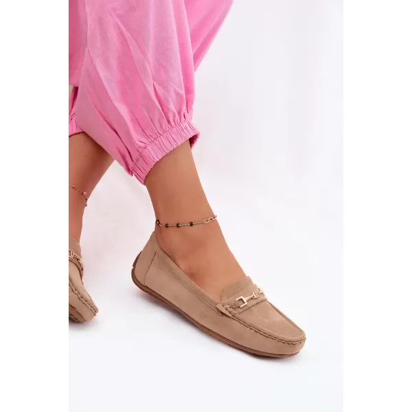  Mocasini de dama BOTO FT247 KAKI 