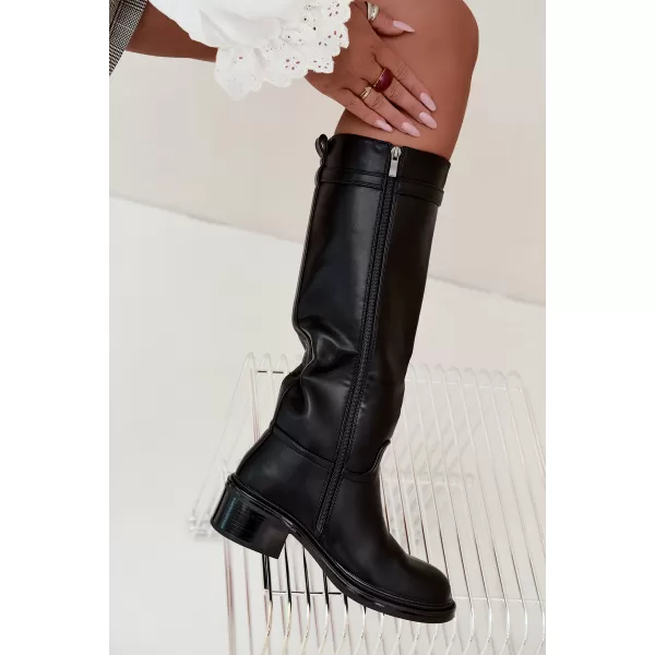  Cizme de dama BOTO C-381 NEGRU 