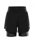 Pantaloni scurți de damă ALPINE PRO GAJERA NEGRU