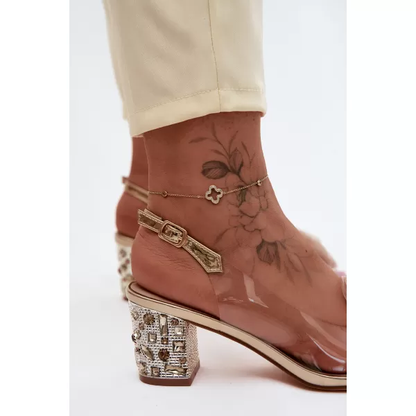  Sandale de dama D&A MR61-9011 AUR 