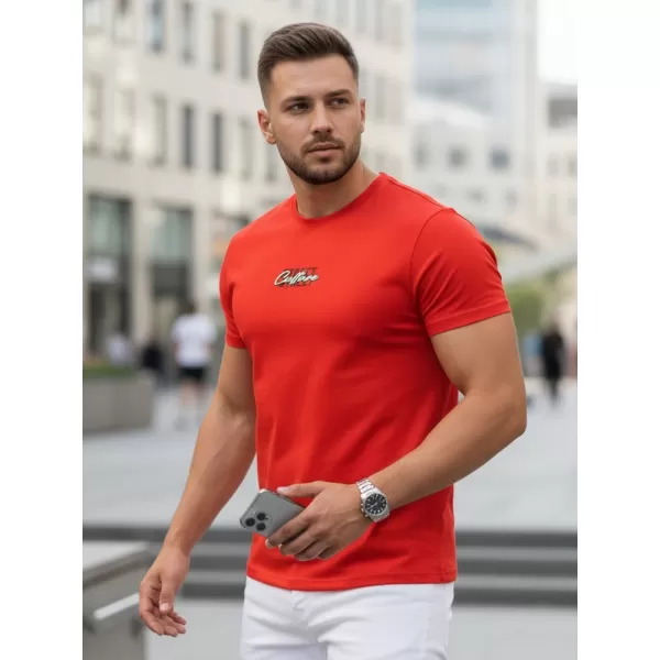  Tricou pentru bărbați DSTREET RX5423 PORTOCALE 