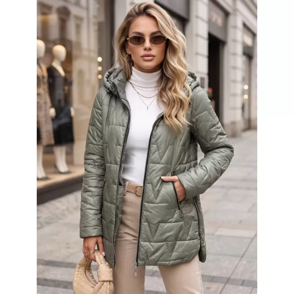  Geaca de dama DSTREET TY5794 VERDE 