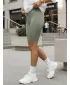 Pantaloni scurți de damă DSTREET SY0585 KAKI