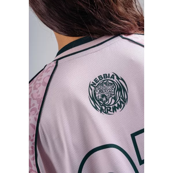  Tricou supradimensionat 97 NEBBIA PRIMAL 862 LEOPARD ROZ 