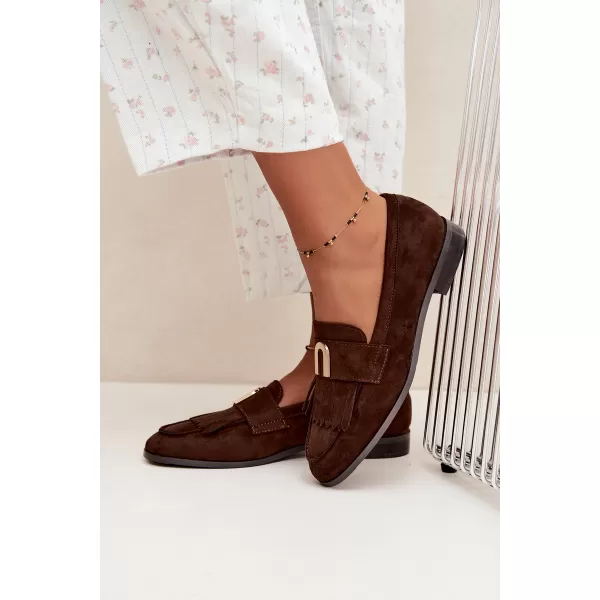  Mocasini de dama BOTO 3742 MARO 