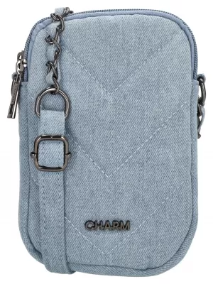 Husa pentru telefon CHARM LONDON HOLLYWOOD W00600 ALBASTRU MEDIU