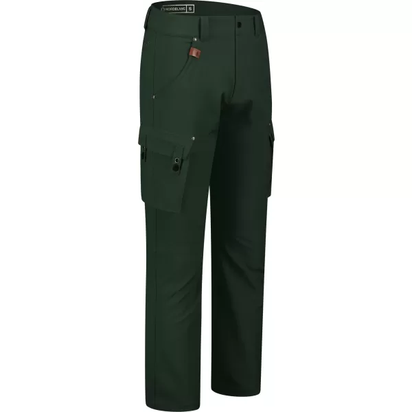  Pantaloni cargo pentru bărbați NORDBLANC PEEL NBSPM8345 VERDE ÎNCHIS 