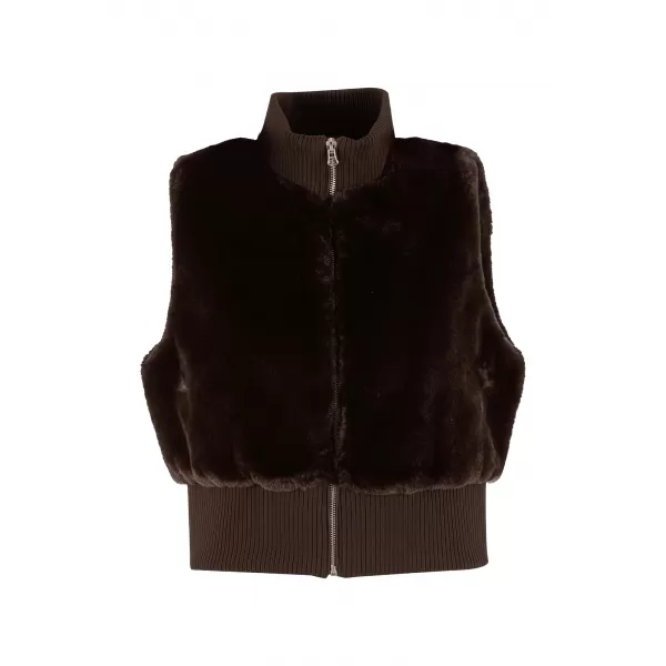  Vesta de dama URBAN CLASSICS TB7933-00075 MARO 