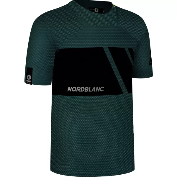  Tricou funcțional pentru ciclism pentru bărbați NORDBLANC MUD NBSMF8083 VERDE 