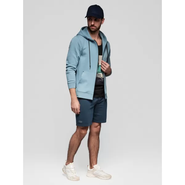  Set de pantaloni scurți pentru bărbați OMBRE Z126 BLEUMARIN/TURCOAZ 