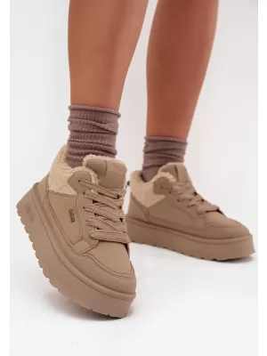 Oameni de zăpadă pentru femei BIG STAR SHOES SS274105 BEJ