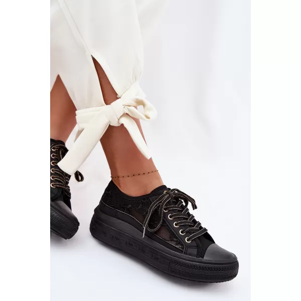  Adidași de damă LEE COOPER LCW-26-44-4479 NEGRU 