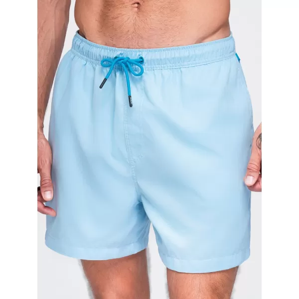  Pantaloni scurți pentru bărbați OMBRE OM-SRSS-0216 ALBASTRU DESCHIS 