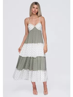 Rochie OMBRE OW-DLR-E0007 VERDE