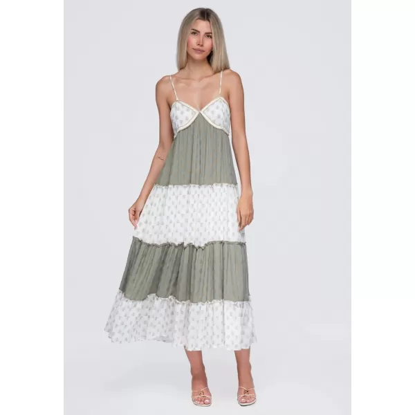  Rochie OMBRE OW-DLR-E0007 VERDE 