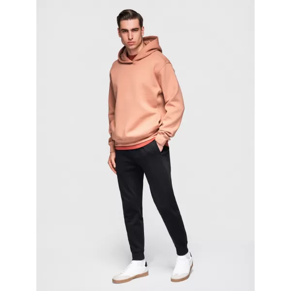  Pantaloni de trening pentru bărbați OMBRE OM-PABS-0305 NEGRU 