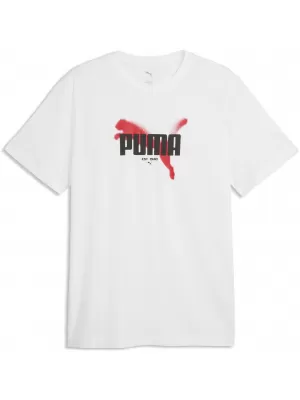 Tricou pentru bărbați PUMA GRAPHICS TEE 69435502 PUMA ALB