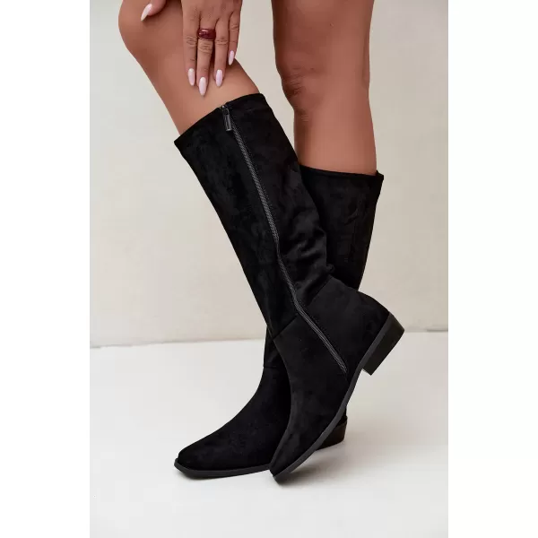  Cizme de dama BOTO 1162 NEGRU 