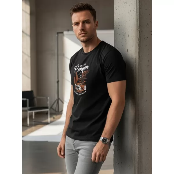  Tricou pentru bărbați DSTREET NX059R NEGRU 
