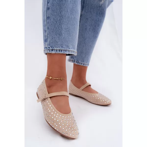  Balerini de dama BOTO 9748 BEJ 