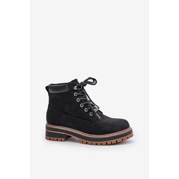  Botine de dama BIG STAR SHOES OO274A290 NEGRU 