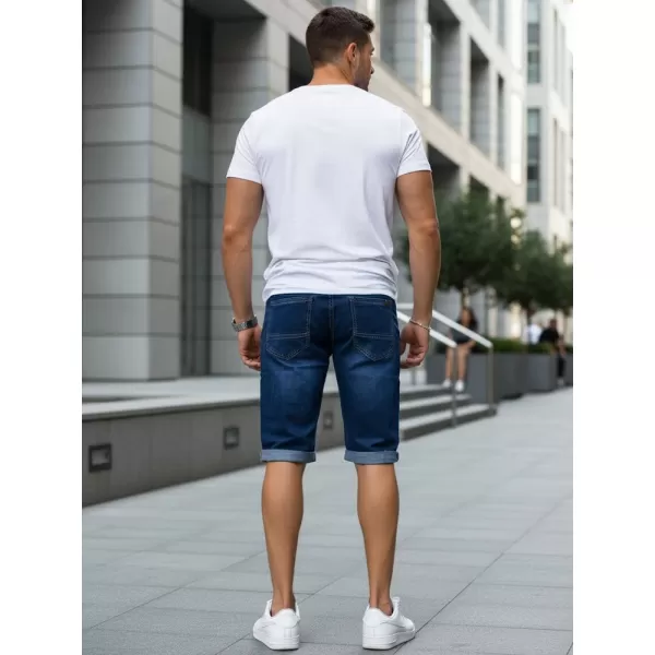  Pantaloni scurți pentru bărbați DSTREET SX2614 ALBASTRU MARIN 