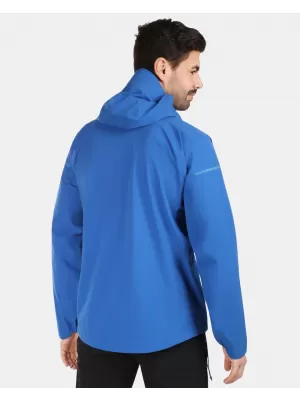 Jachetă hardshell pentru bărbați KILPI HURRICANE-M 1M0103KI ALBASTRU ÎNCHIS