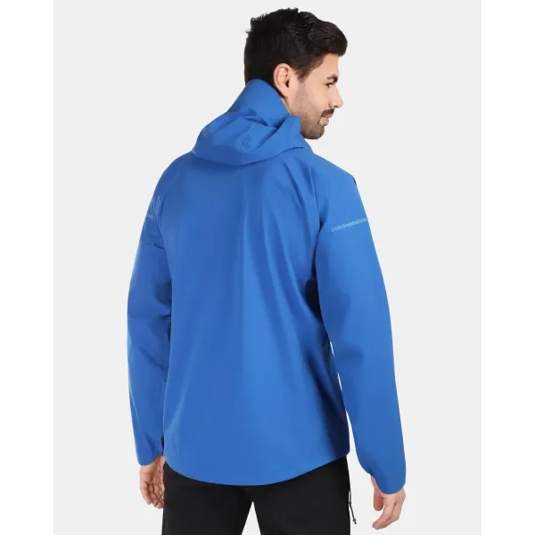  Jachetă hardshell pentru bărbați KILPI HURRICANE-M 1M0103KI ALBASTRU ÎNCHIS 
