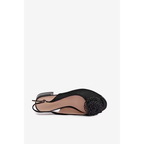  Sandale de dama D&A CR61-3030 NEGRU 