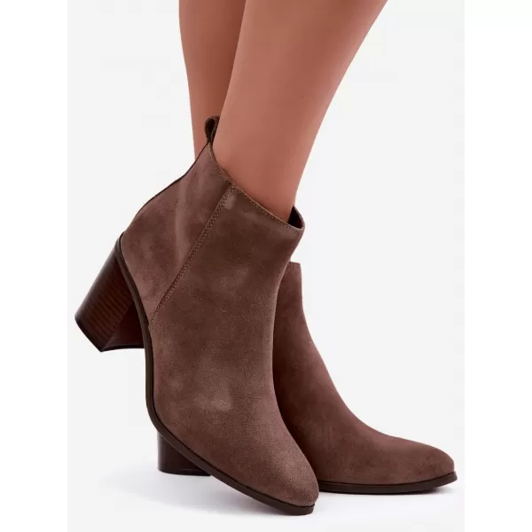  Botine de dama SERGIO LEONE BT-49-S MARO 