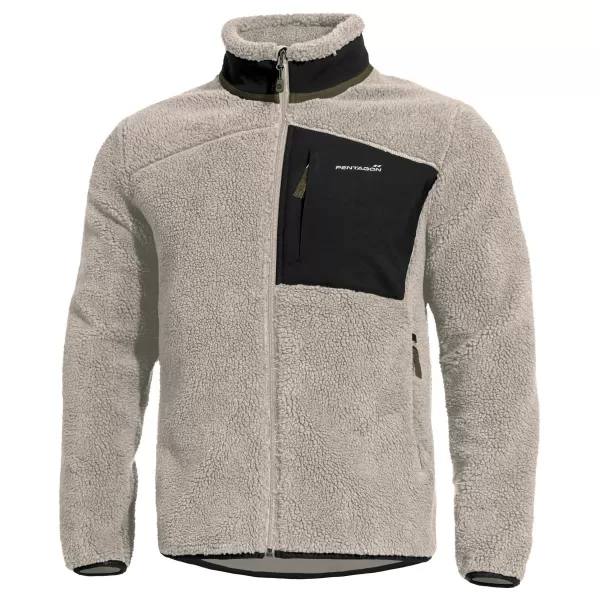  Hanorac pentru bărbați PENTAGON SUMMIT SHERPA FLEECE K08063 BRONZ DESERT 