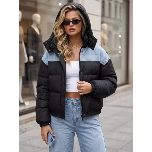  Geaca de dama DSTREET TY6087 NEGRU 