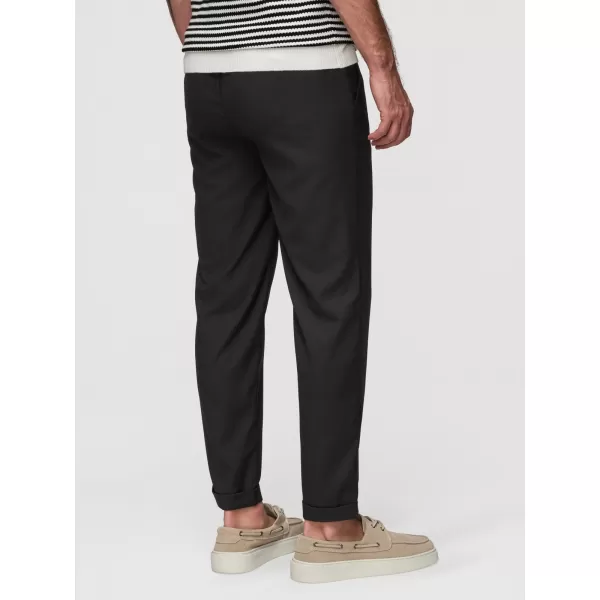  Pantaloni chino pentru bărbați OMBRE P1525 NEGRU 